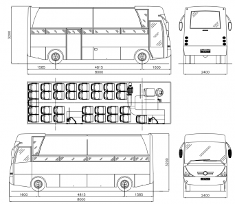 Lery bus open top